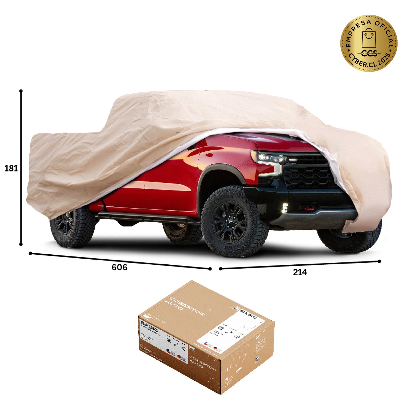 Funda para Auto Impermeable - Wagen Covers Basic