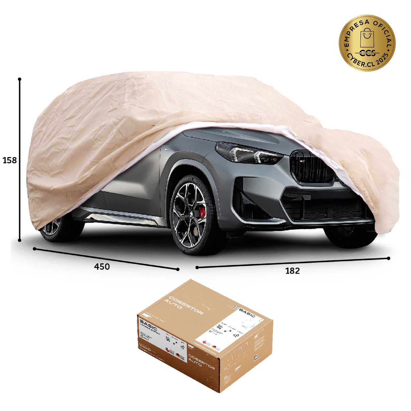 Funda para Auto Impermeable - Wagen Covers Basic
