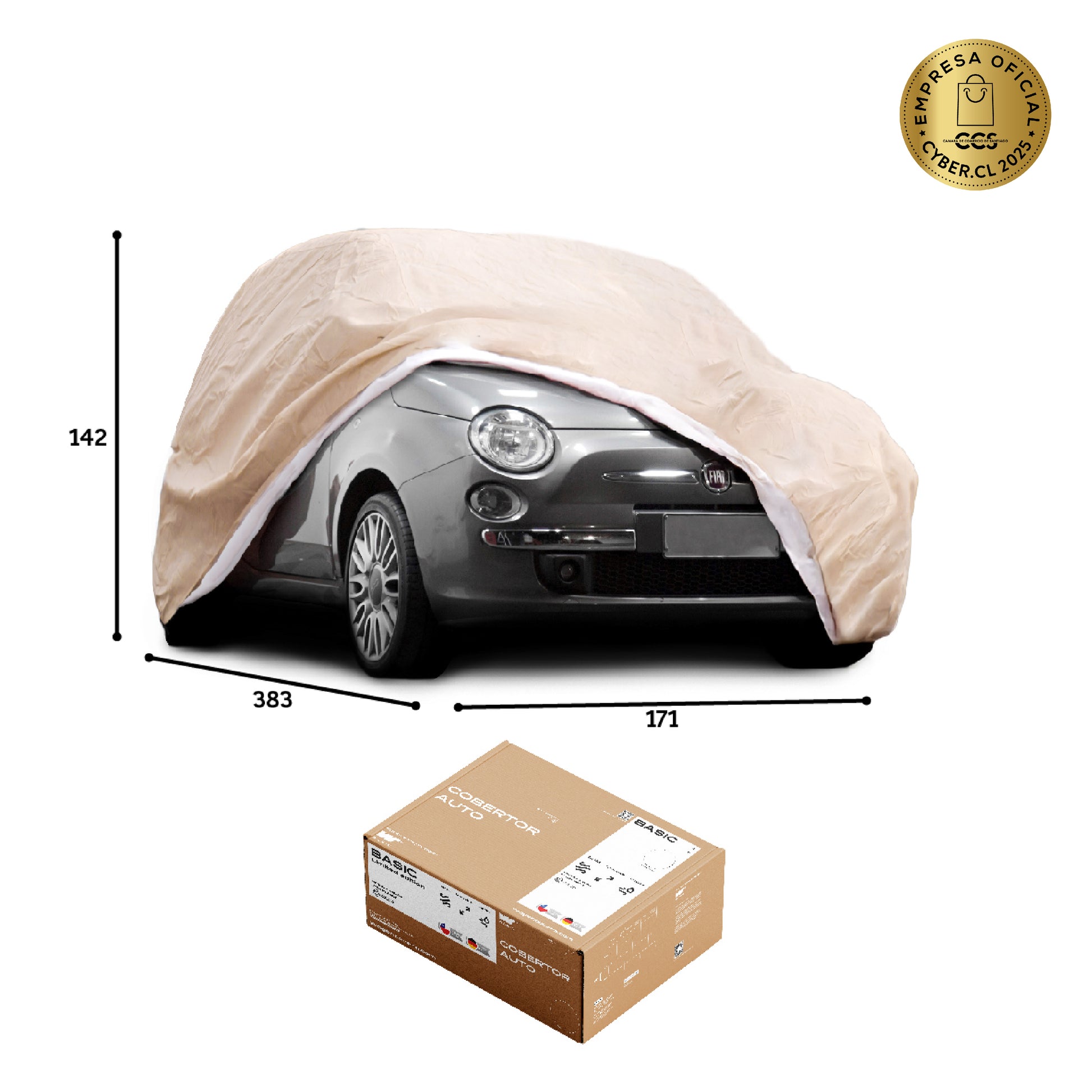 Funda para Auto Impermeable - Wagen Covers Basic