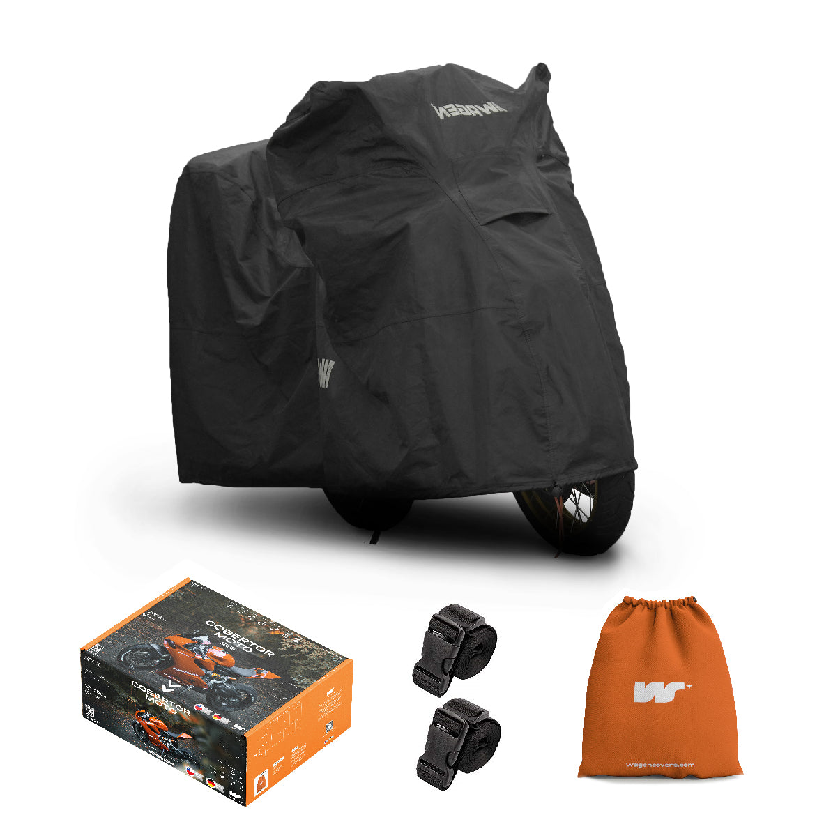 Funda para Moto Impermeable Deluxe WAGEN COVERS - Main Image