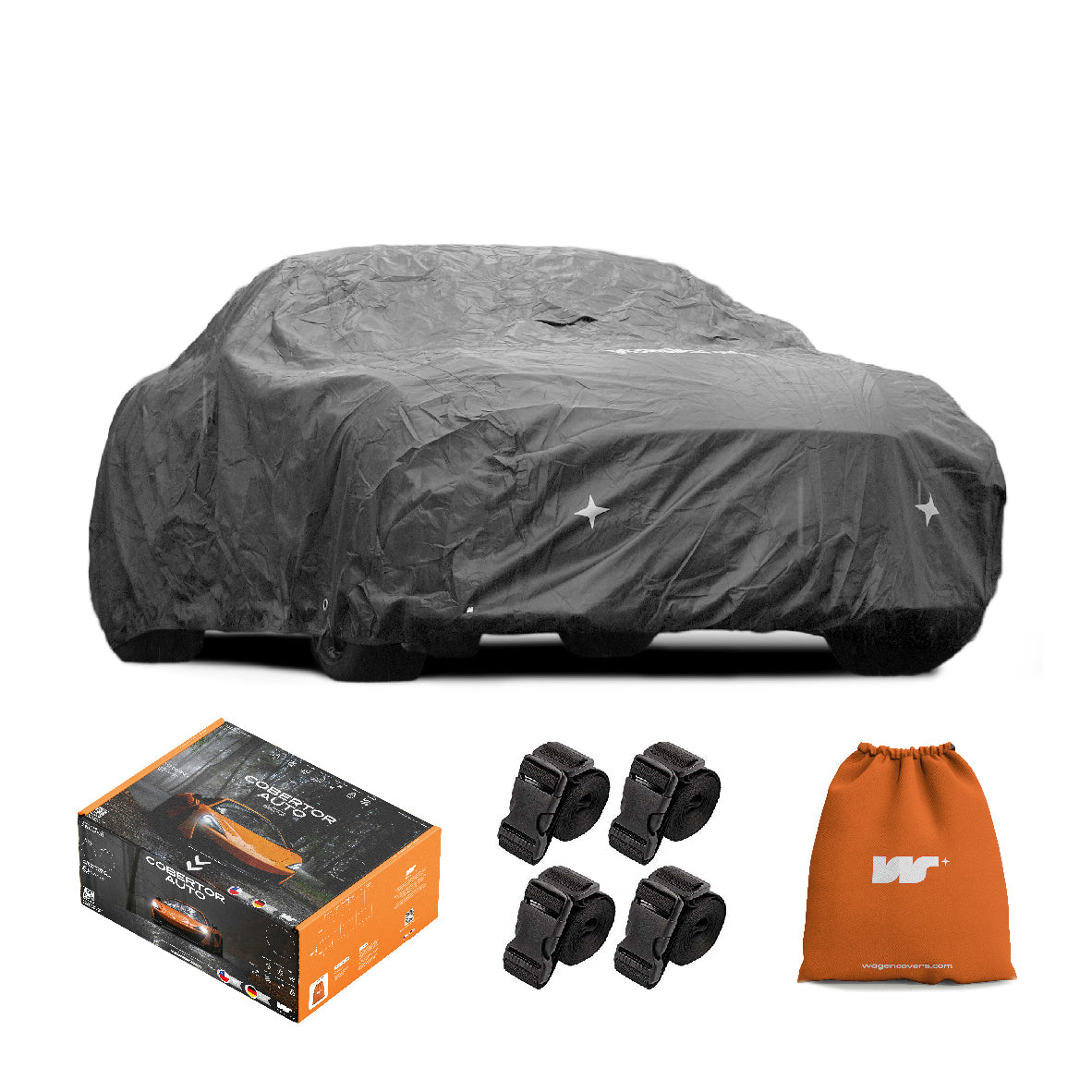 Cobertor Para Auto Impermeable Funda Para Auto Impermeable Deluxe