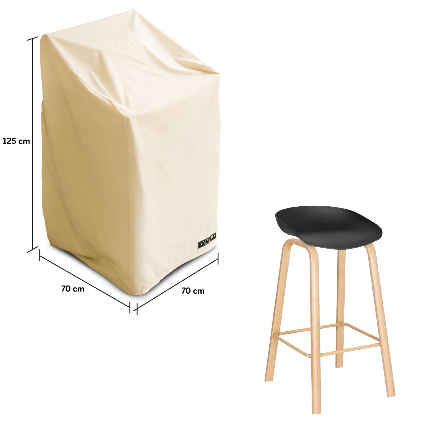 Funda para Silla y Sillón Impermeable - Protección Muebles Terraza y Jardín - WAGEN COVERS