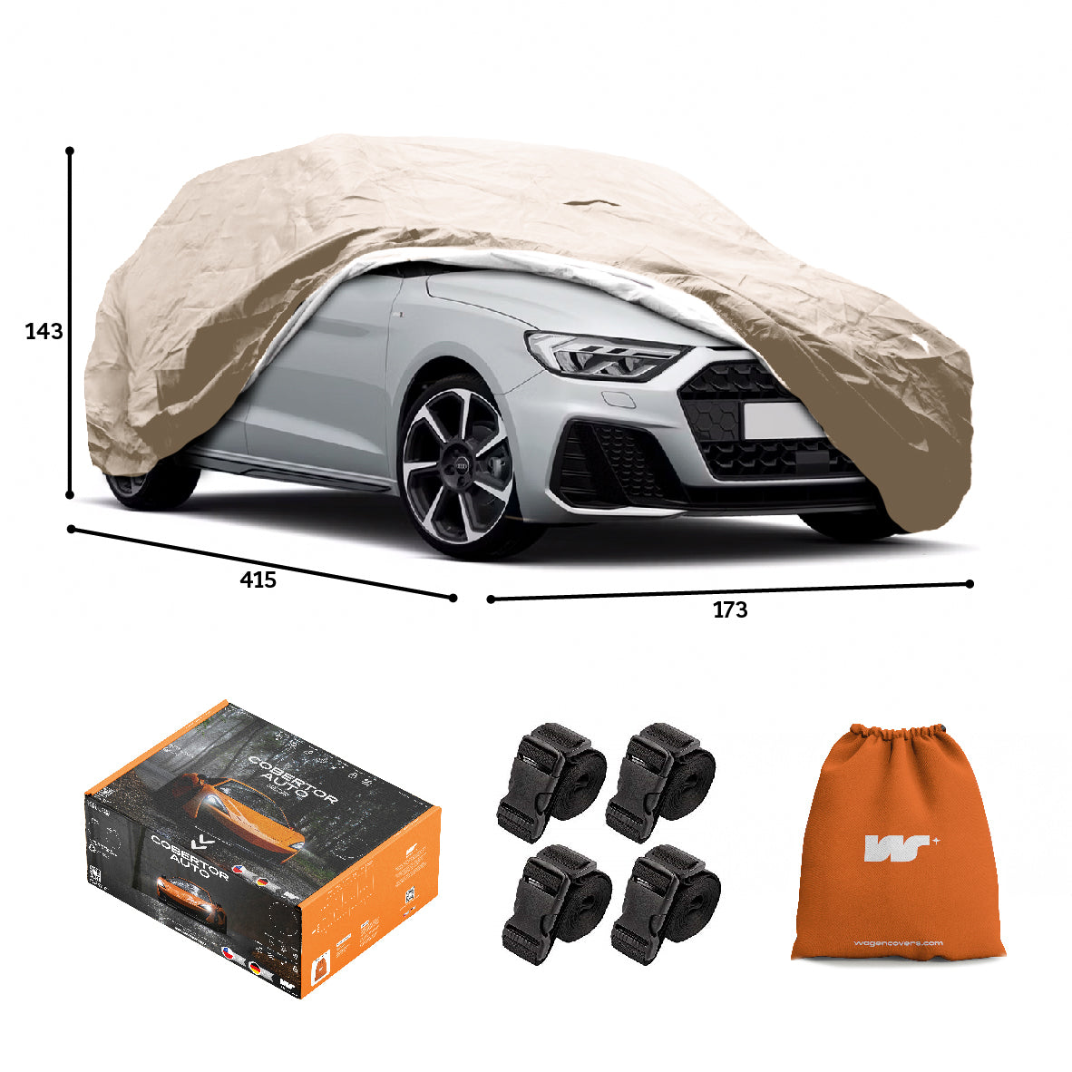 Funda para Auto Impermeable - Deluxe