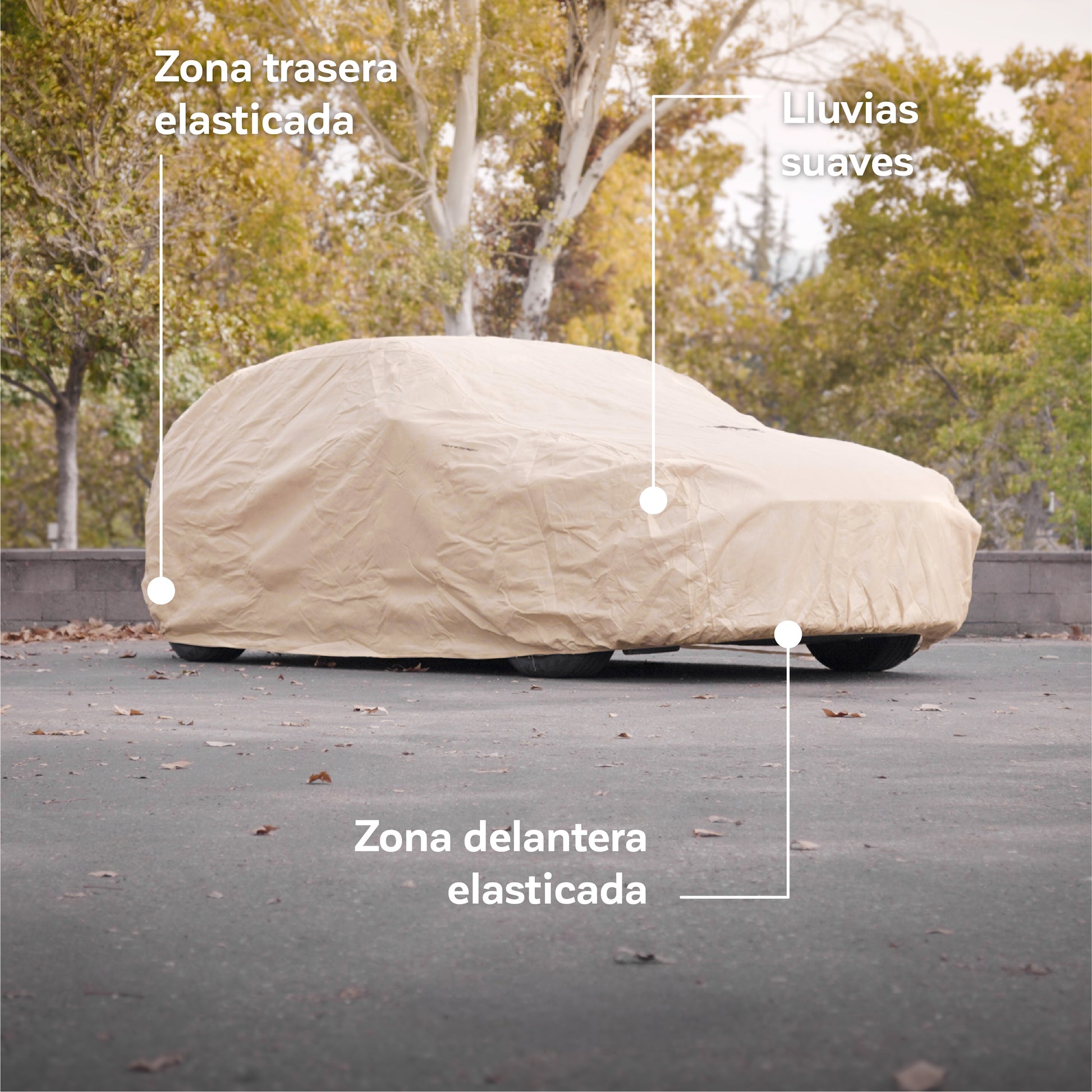 Funda para Auto Impermeable - Wagen Covers Basic