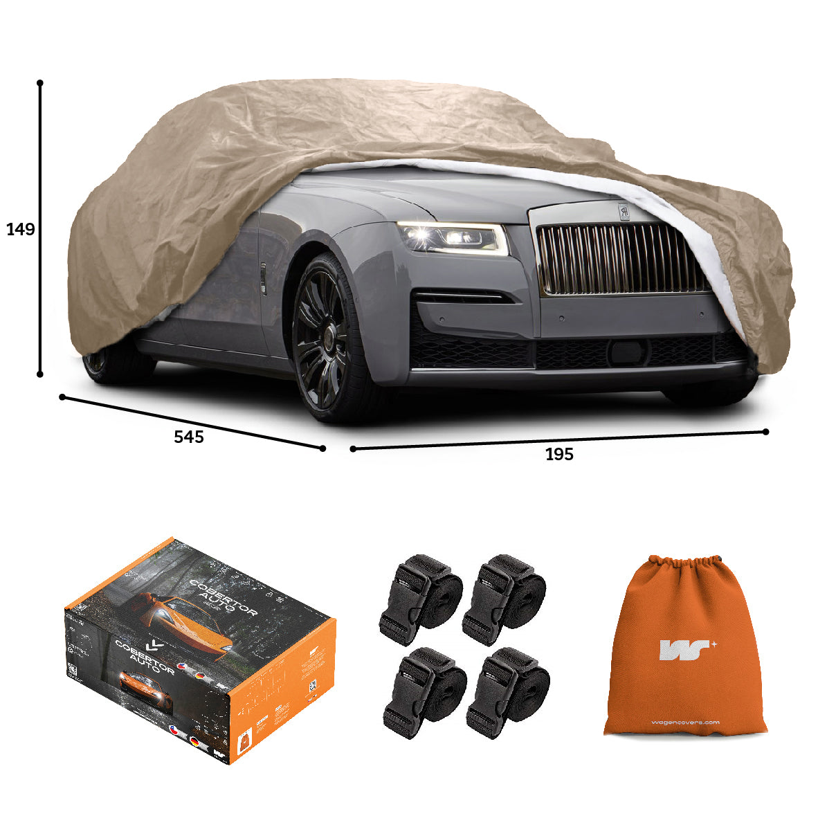 Funda para Auto Impermeable - Deluxe