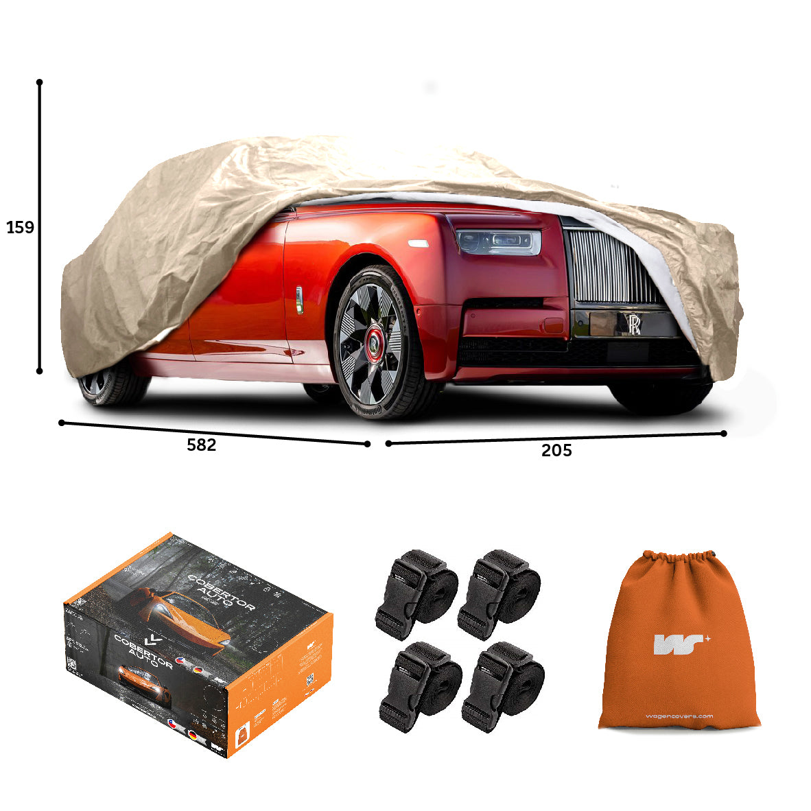 Funda para Auto Impermeable - Deluxe