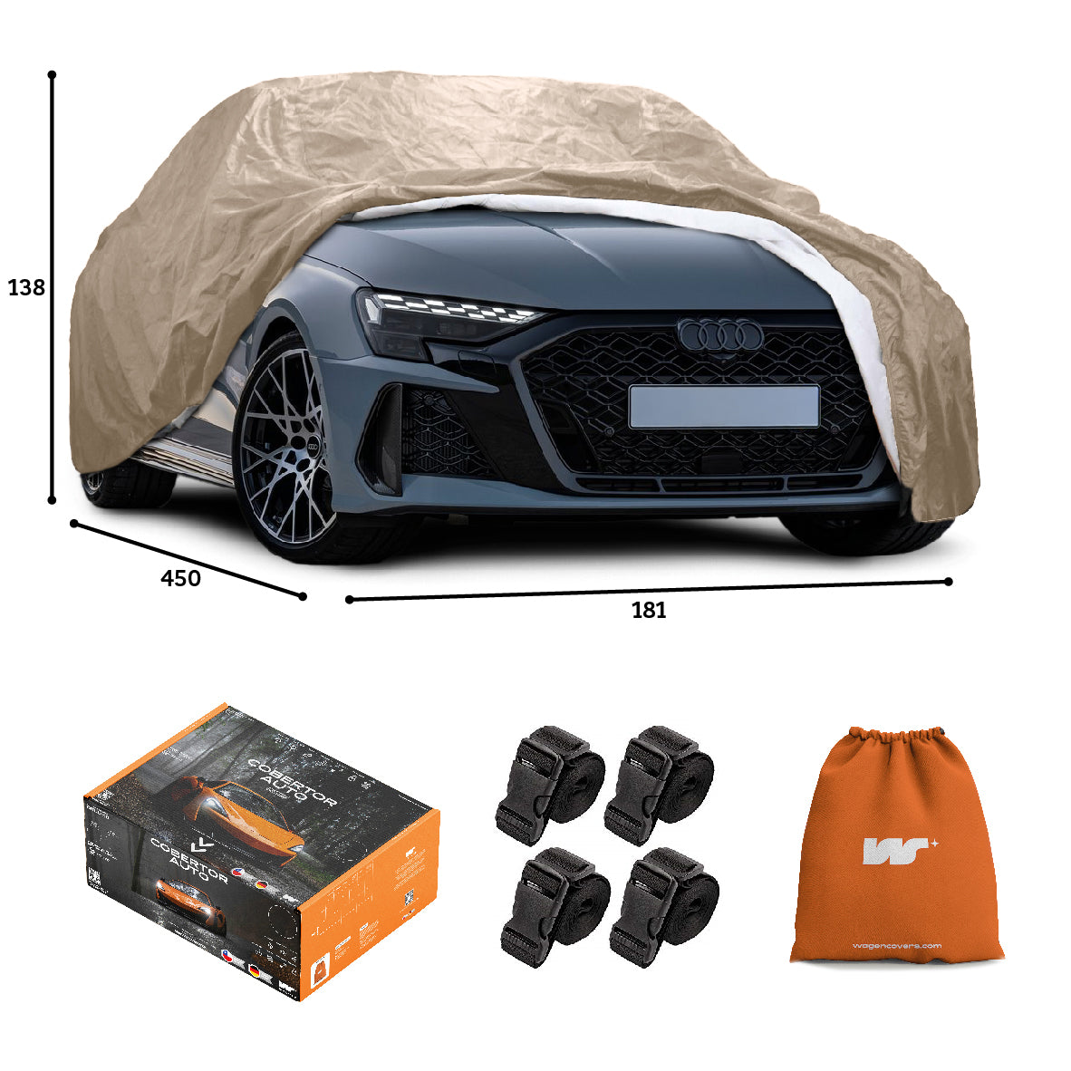 Funda para Auto Impermeable - Deluxe