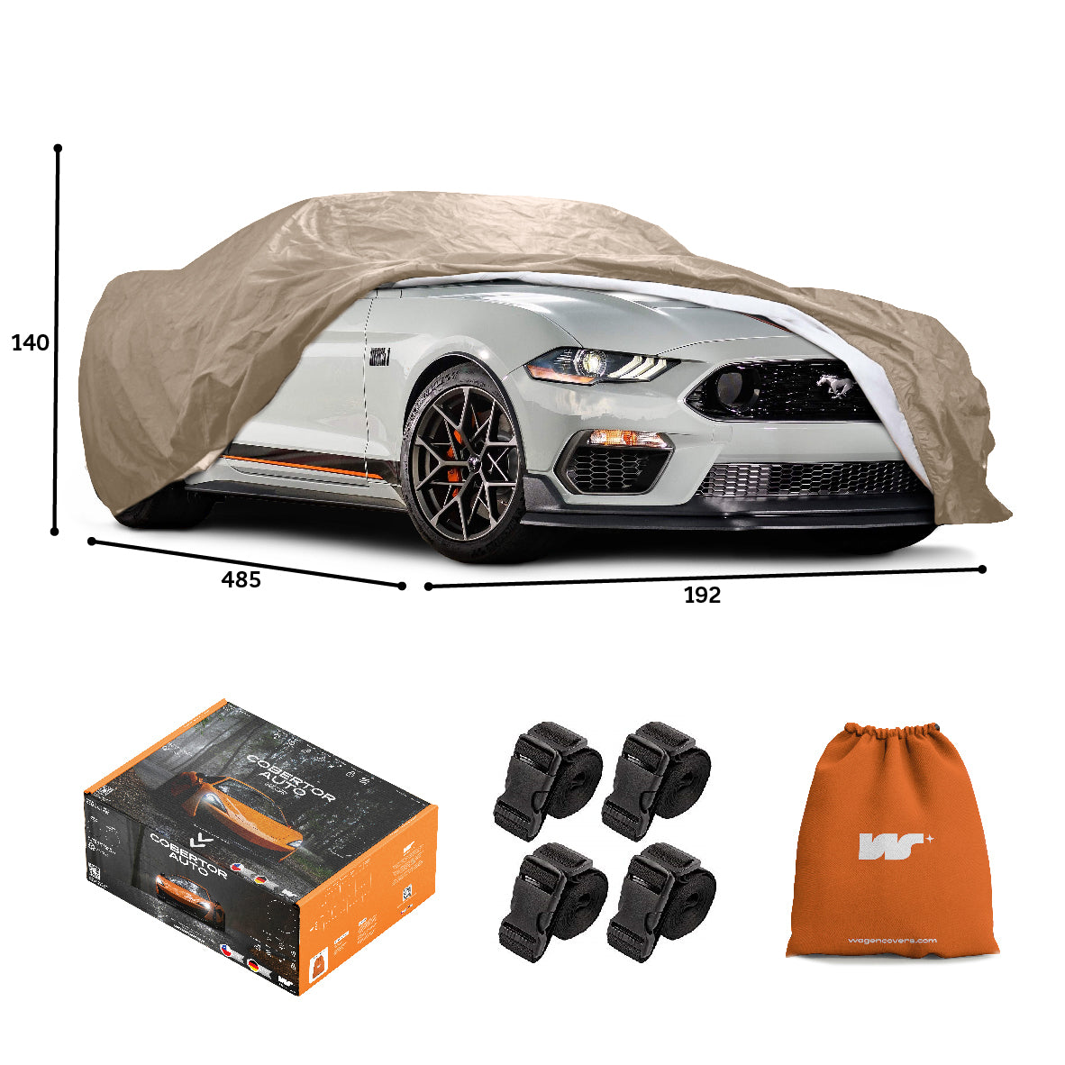 Funda para Auto Impermeable - Deluxe