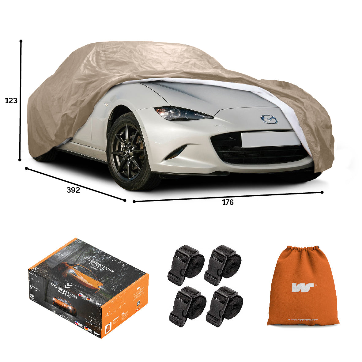Funda para Auto Impermeable - Deluxe