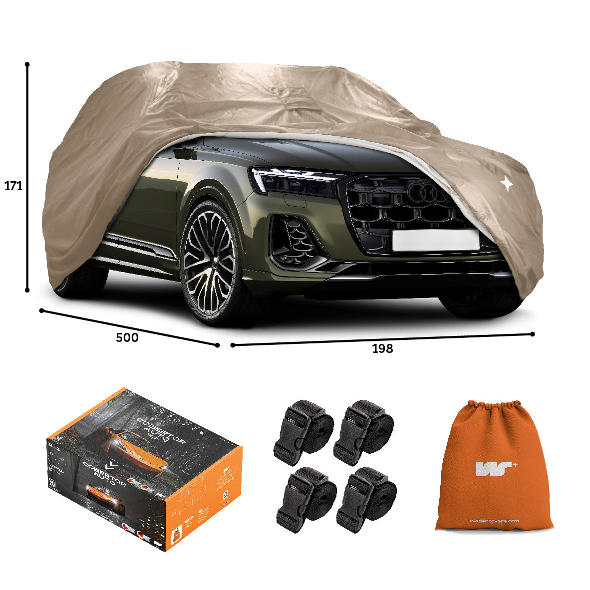 Funda para Auto Impermeable - Deluxe