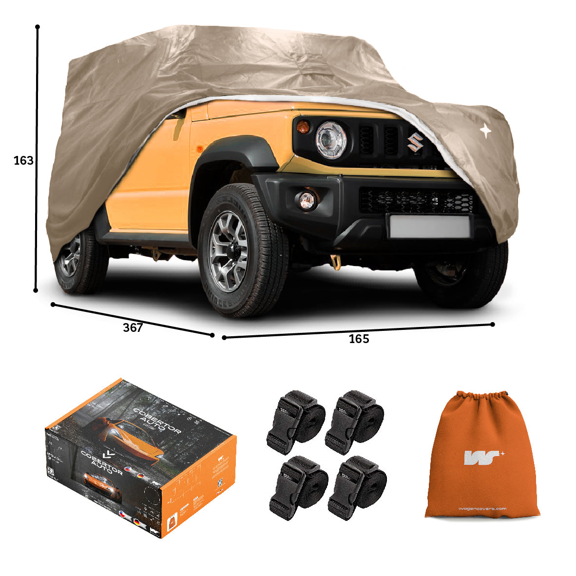 Funda para Auto Impermeable - Deluxe