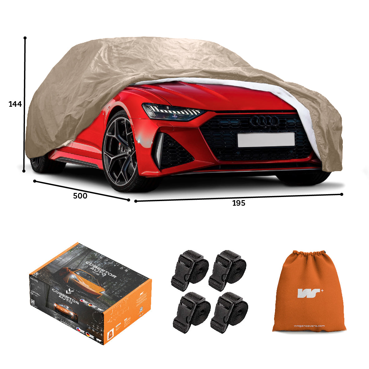 Funda para Auto Impermeable - Deluxe