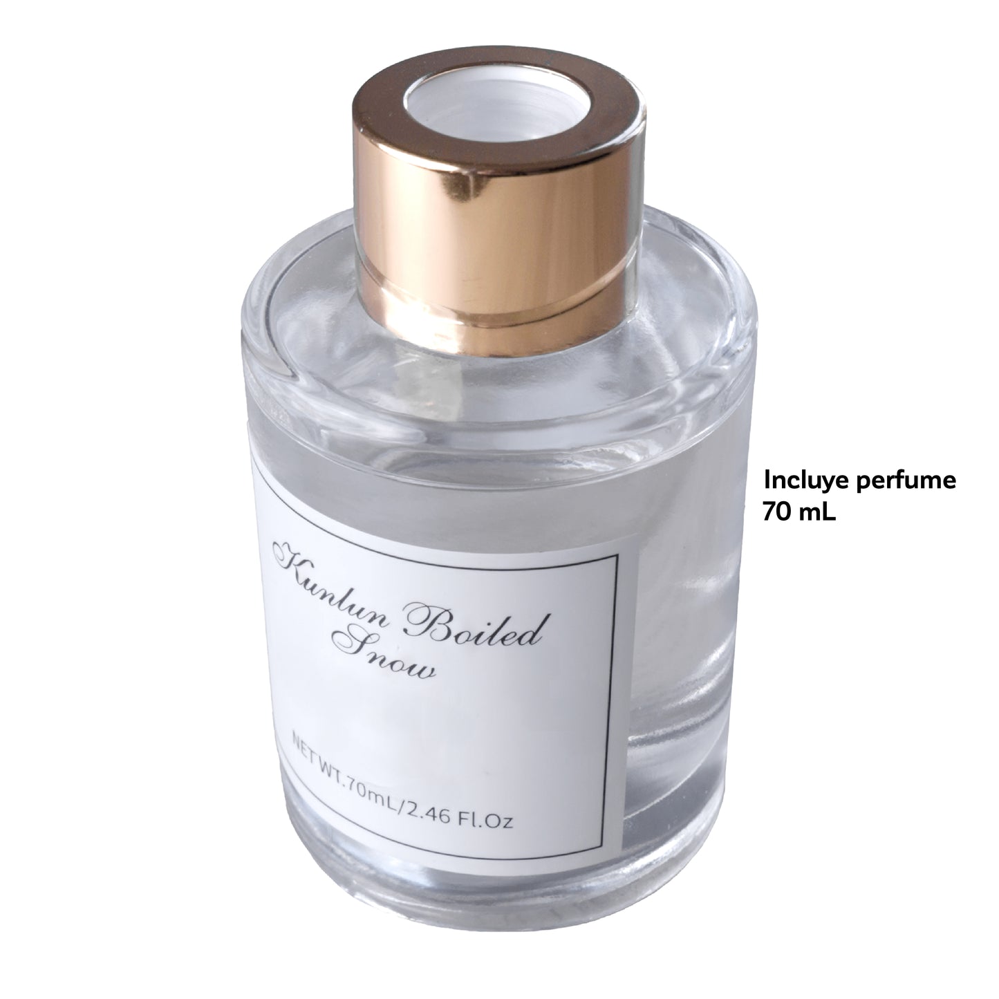 perfume 70 ml incluido con aromatizador inteligente recargable para auto