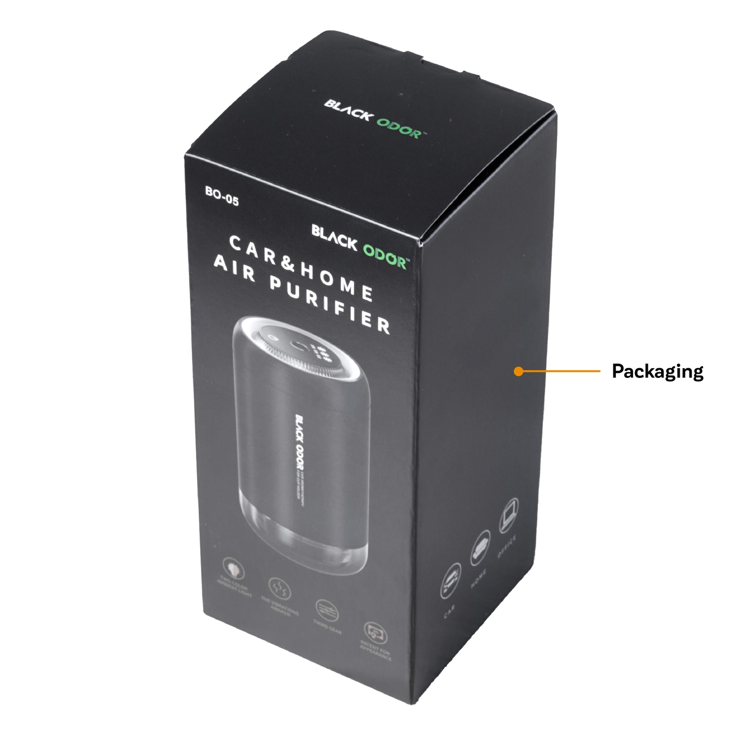 packaging aromatizador inteligente recargable para auto