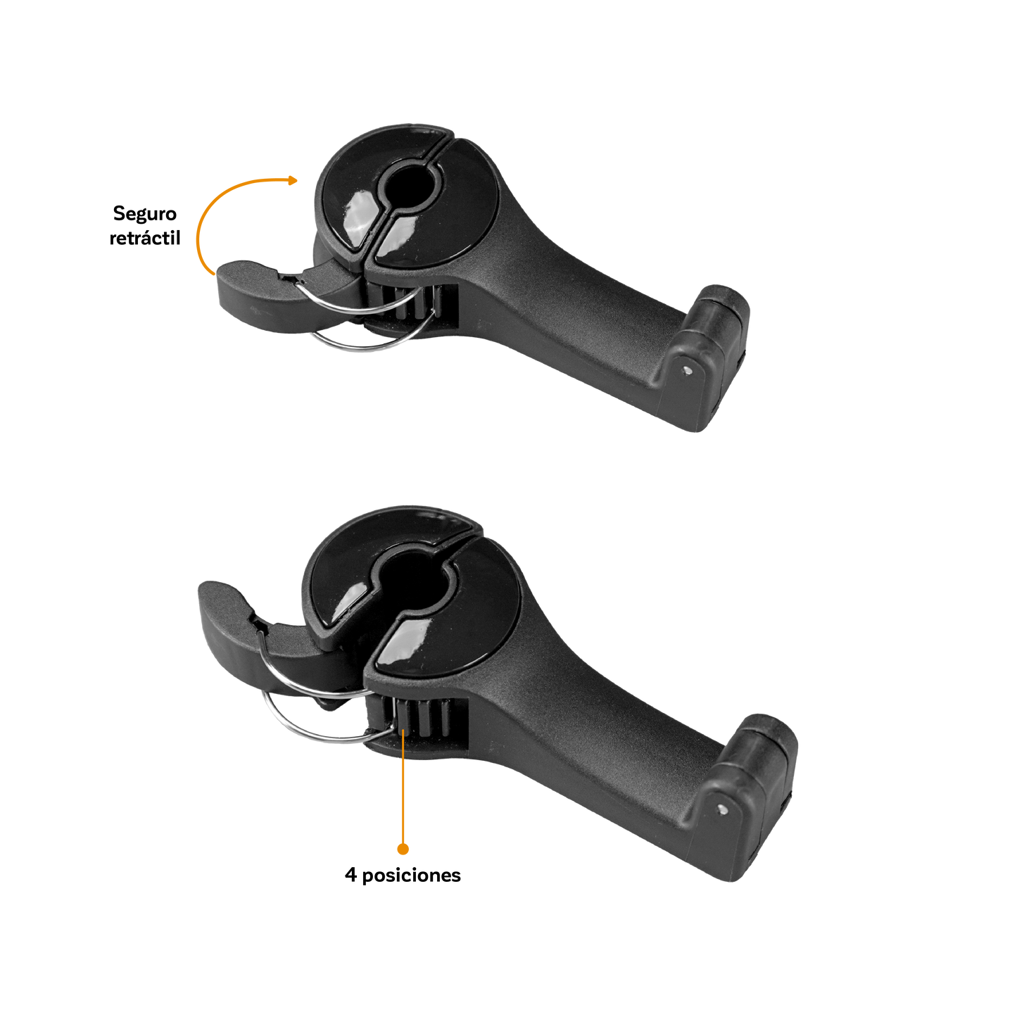 Soporte para Celular Asiento Trasero Auto 4 posiciones