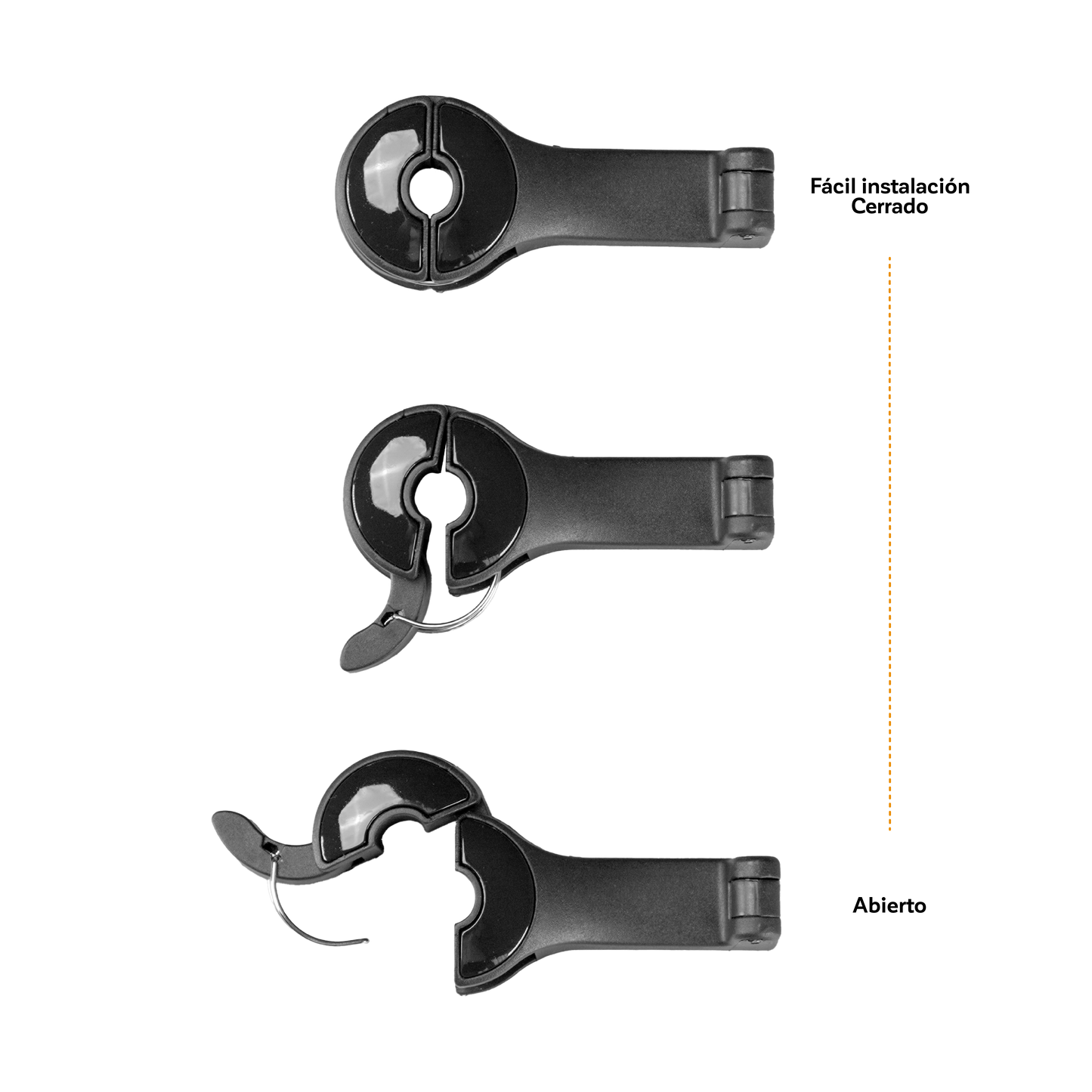 Soporte para Celular Asiento Trasero Auto facil instalacion