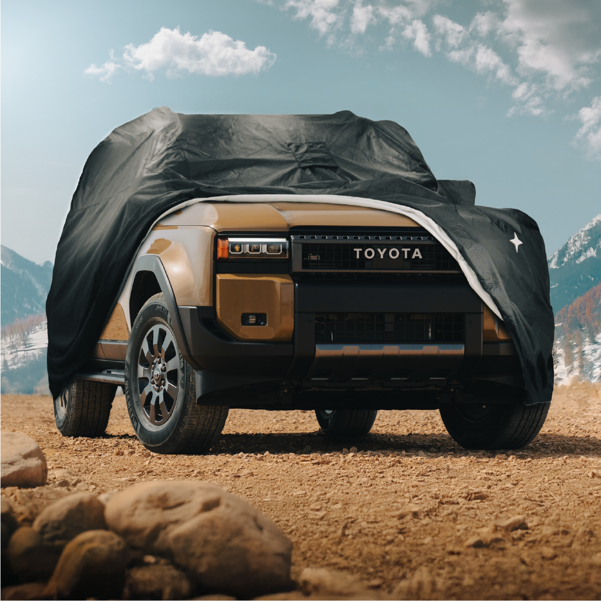 Pack Cobertor de Auto Deluxe + Funda de Asiento (20% OFF)