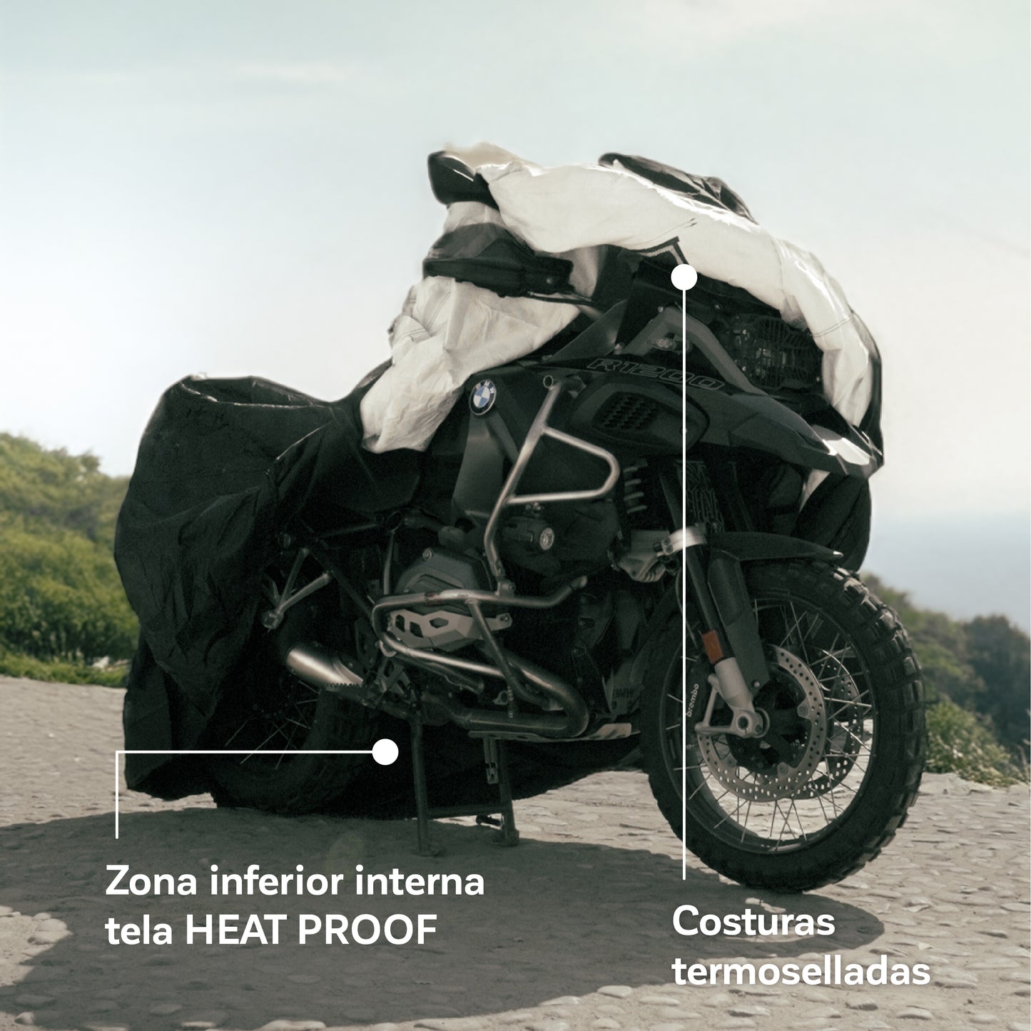 Funda para Moto Impermeable - Deluxe modelos