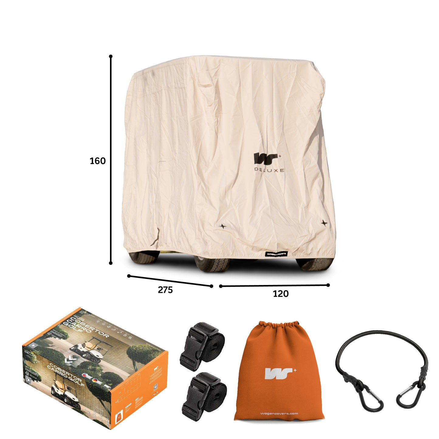 Funda para Carrito de Golf Impermeable - Deluxe