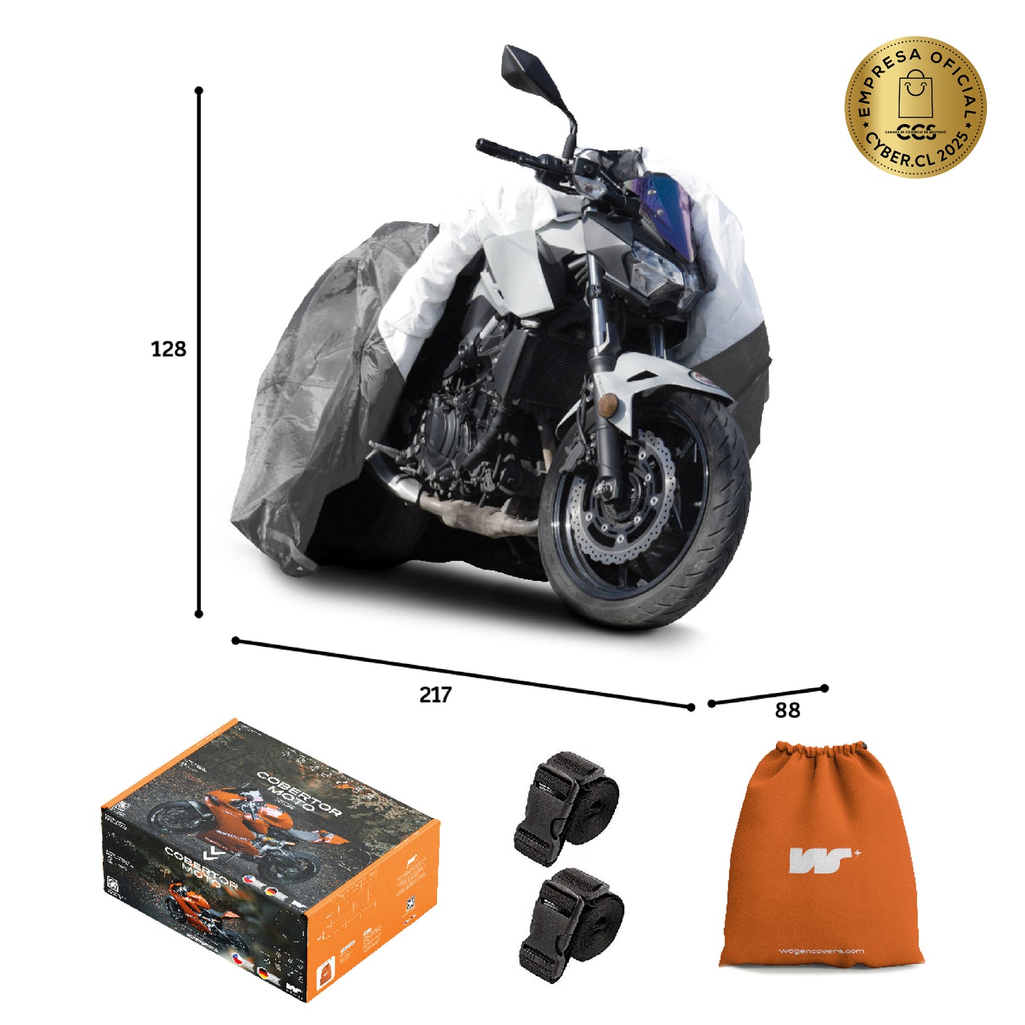 Funda para Moto Impermeable - Deluxe