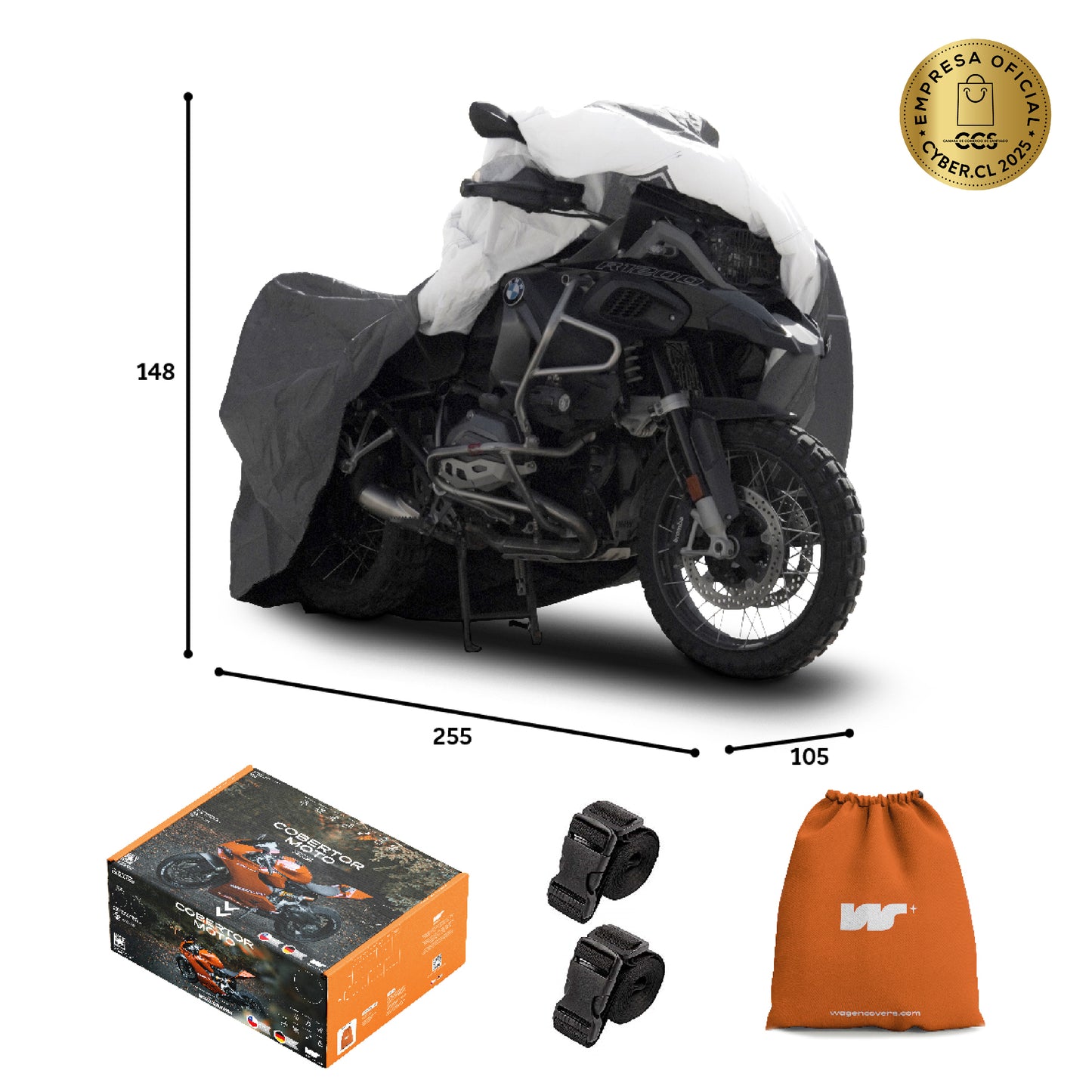 Funda para Moto Impermeable - Deluxe