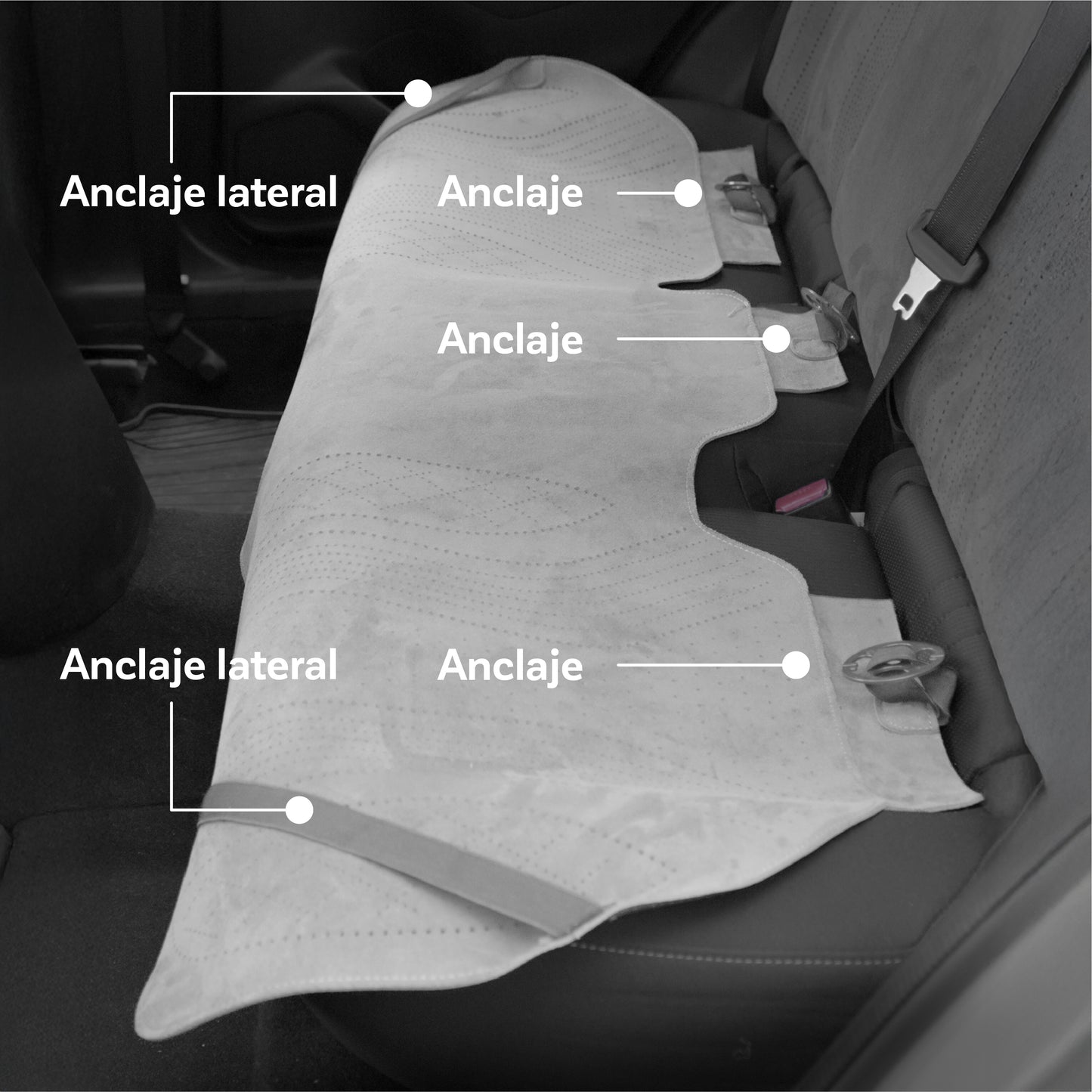 Fundas de Asientos para Auto Basic - Set Completo