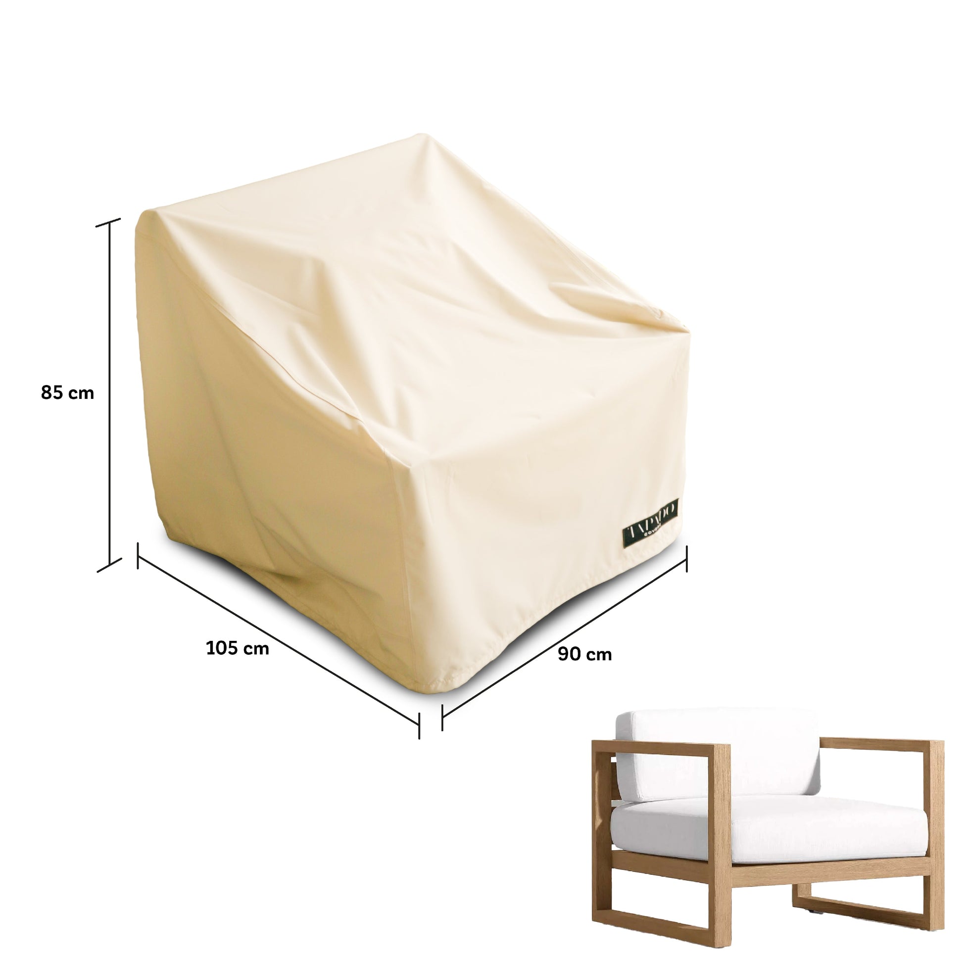 Funda para Silla y Sillón Impermeable - Protección Muebles Terraza y Jardín - WAGEN COVERS