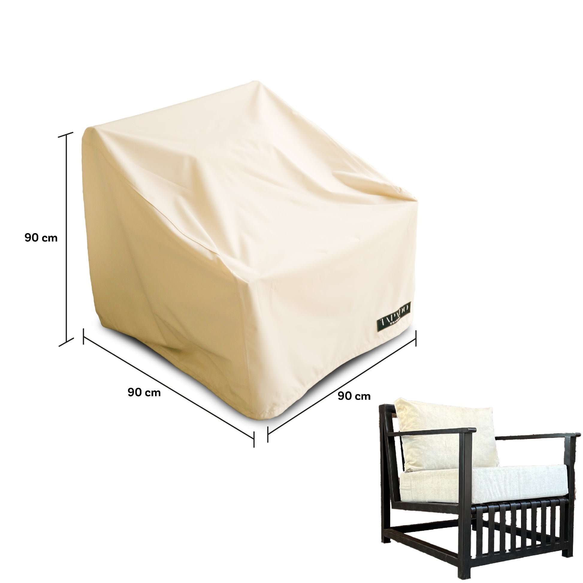Funda para Silla y Sillón Impermeable - Protección Muebles Terraza y Jardín - WAGEN COVERS