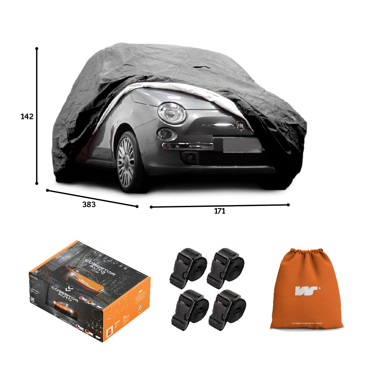 Funda para Auto Impermeable - Deluxe - WAGEN COVERS