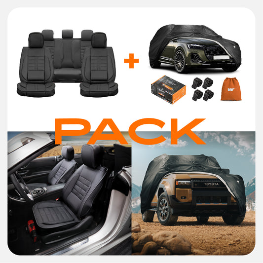 PACK: Cobertor Deluxe + Funda de Asiento Deluxe