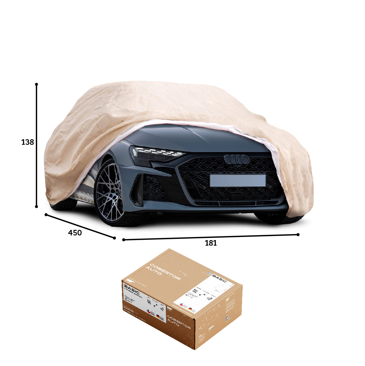 Funda para Auto Impermeable - Basic