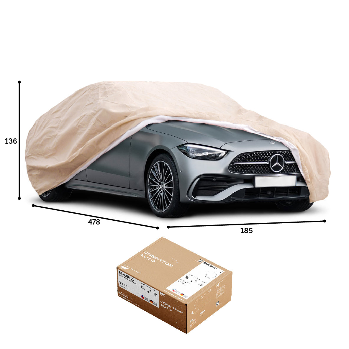 Funda para Auto Impermeable - Basic