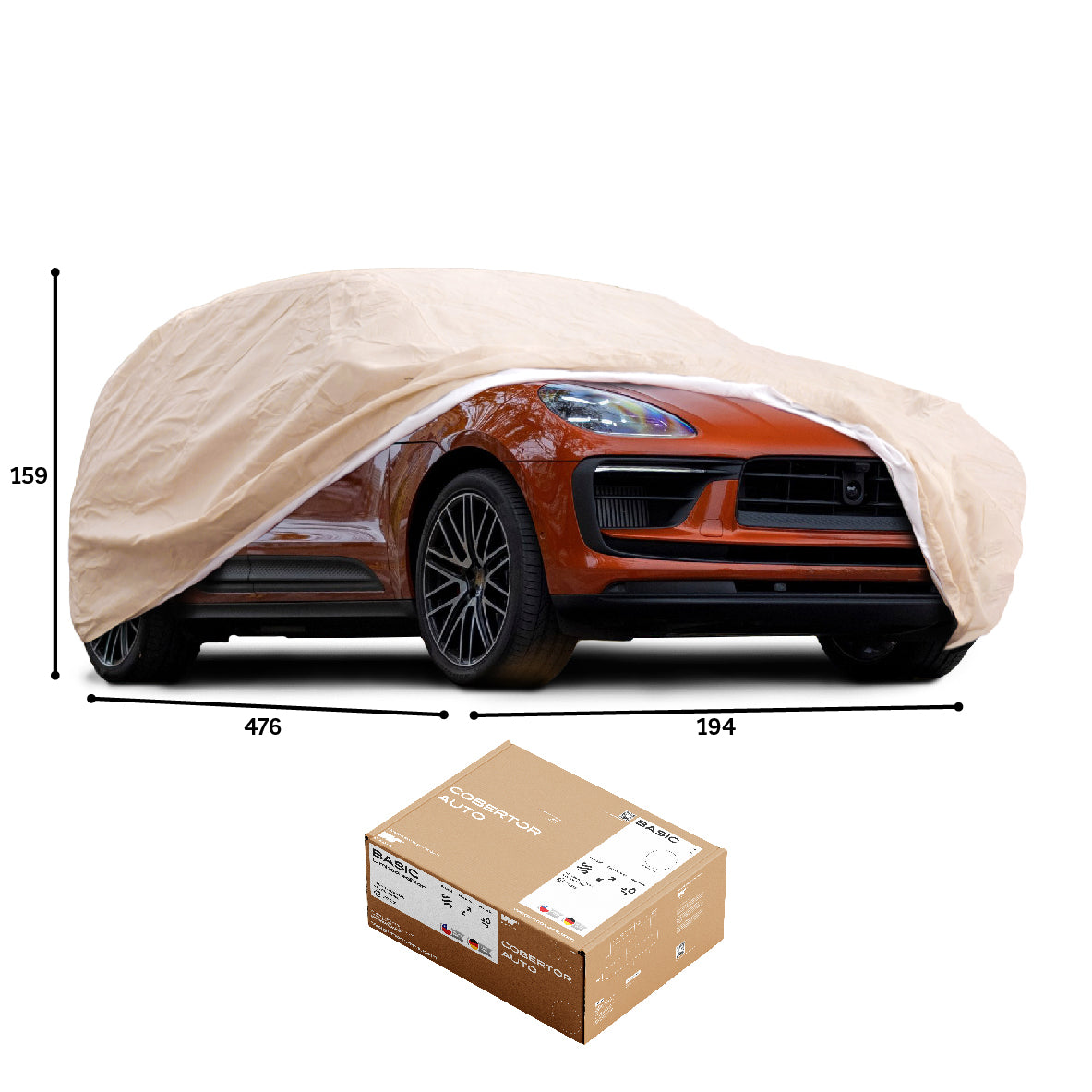 Funda para Auto Impermeable - Basic