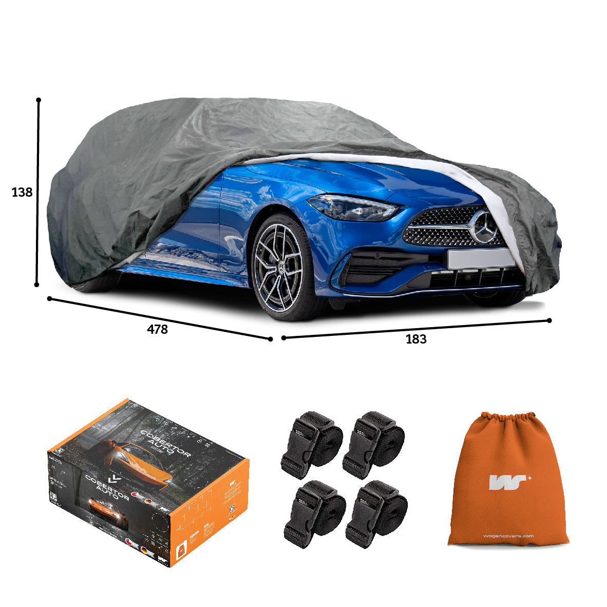 Venta de temporada 40% OFF - Funda de auto Impermeable