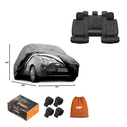 Pack Cobertor de Auto Deluxe + Funda de Asiento (20% OFF)