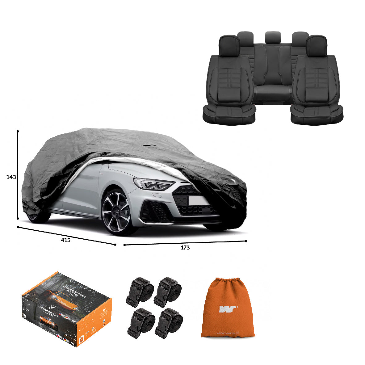 Pack Cobertor de Auto Deluxe + Funda de Asiento (20% OFF) - WAGEN COVERS