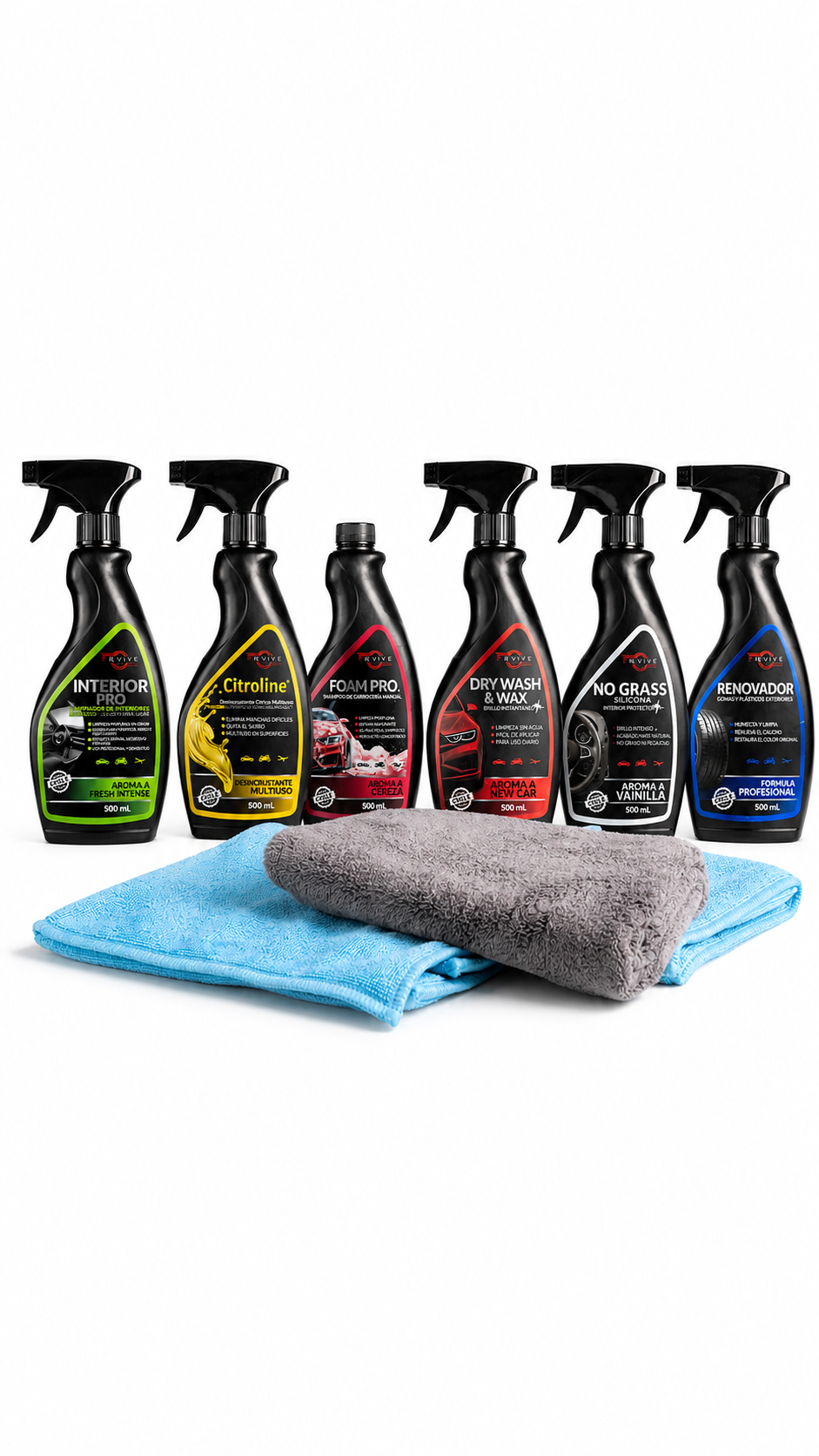 Kit Limpieza Completo - Full Lavado Profesional | REVIVE