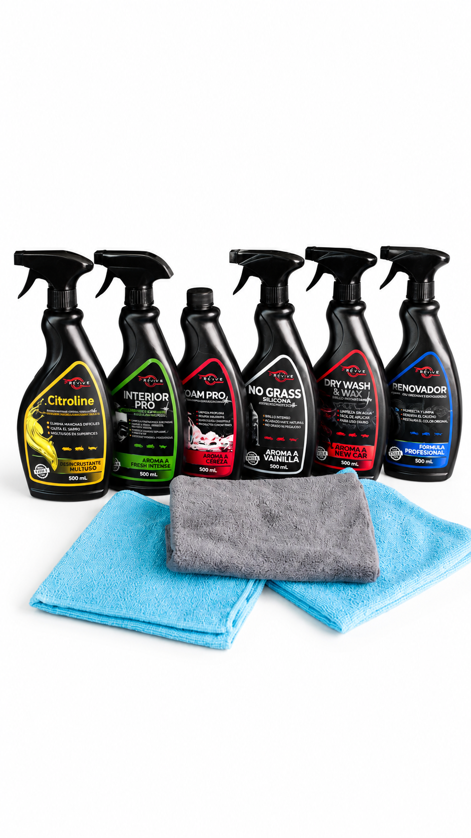 Kit Limpieza Completo - Full Lavado Profesional | REVIVE