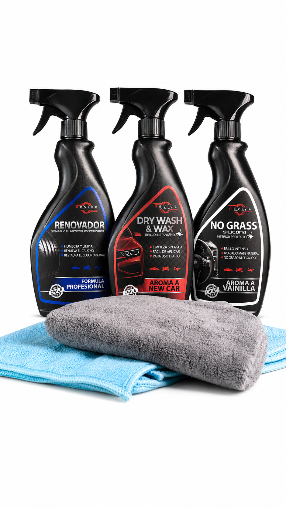 Kit Limpieza Intermedio - Cuidado Interior y Brillo Exterior | REVIVE