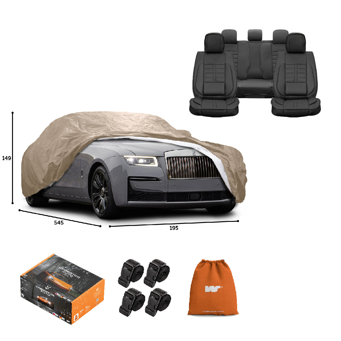 Pack Cobertor de Auto Deluxe + Funda de Asiento (20% OFF) - WAGEN COVERS