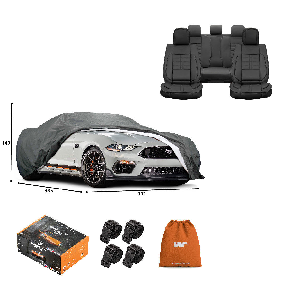 Pack Cobertor de Auto Deluxe + Funda de Asiento (20% OFF) - WAGEN COVERS