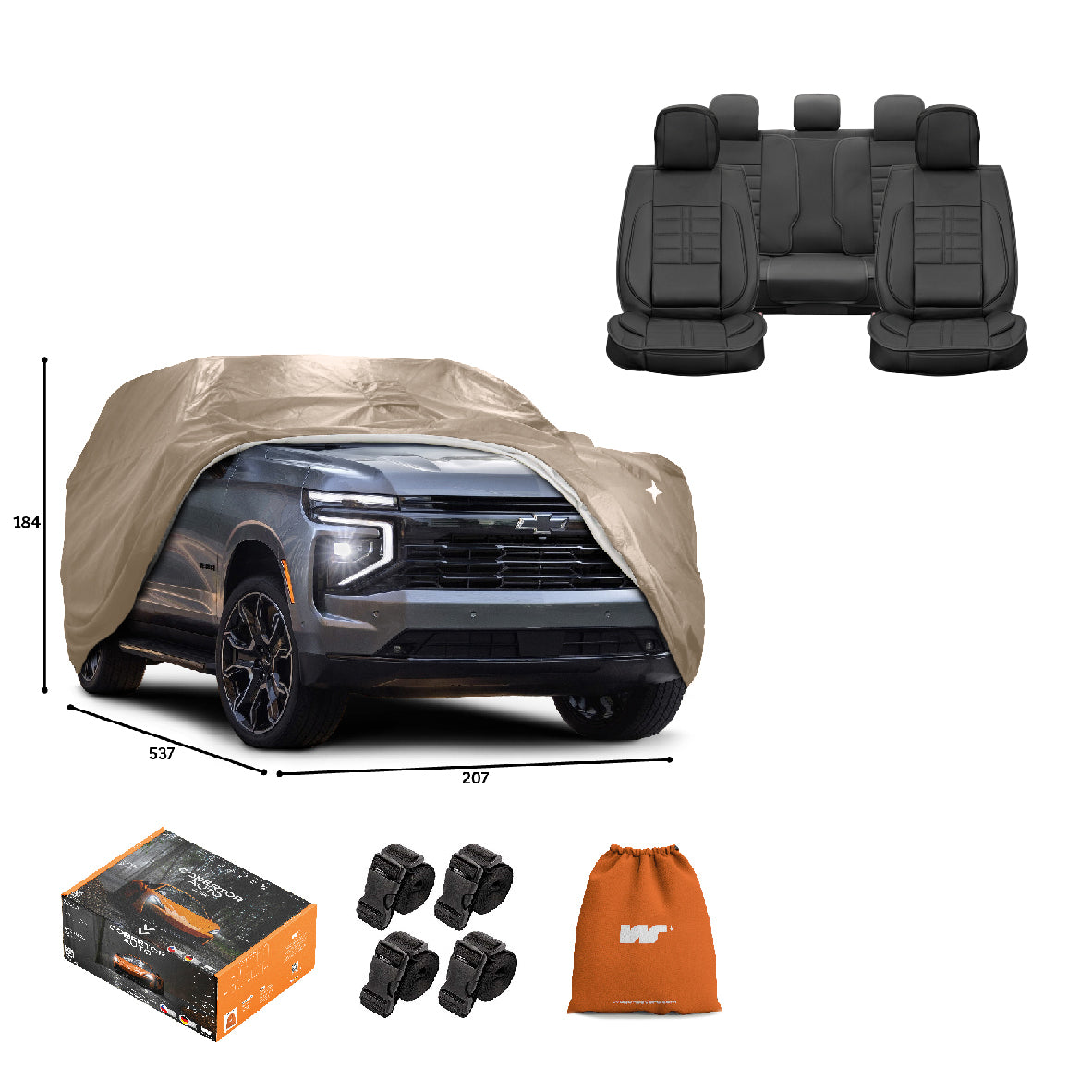 Pack Cobertor de Auto Deluxe + Funda de Asiento (20% OFF) - WAGEN COVERS
