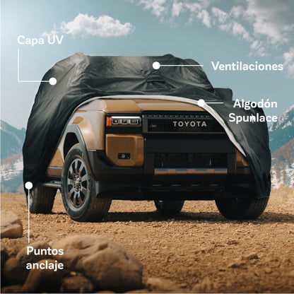 Funda para Auto Impermeable - Deluxe calce perfecto