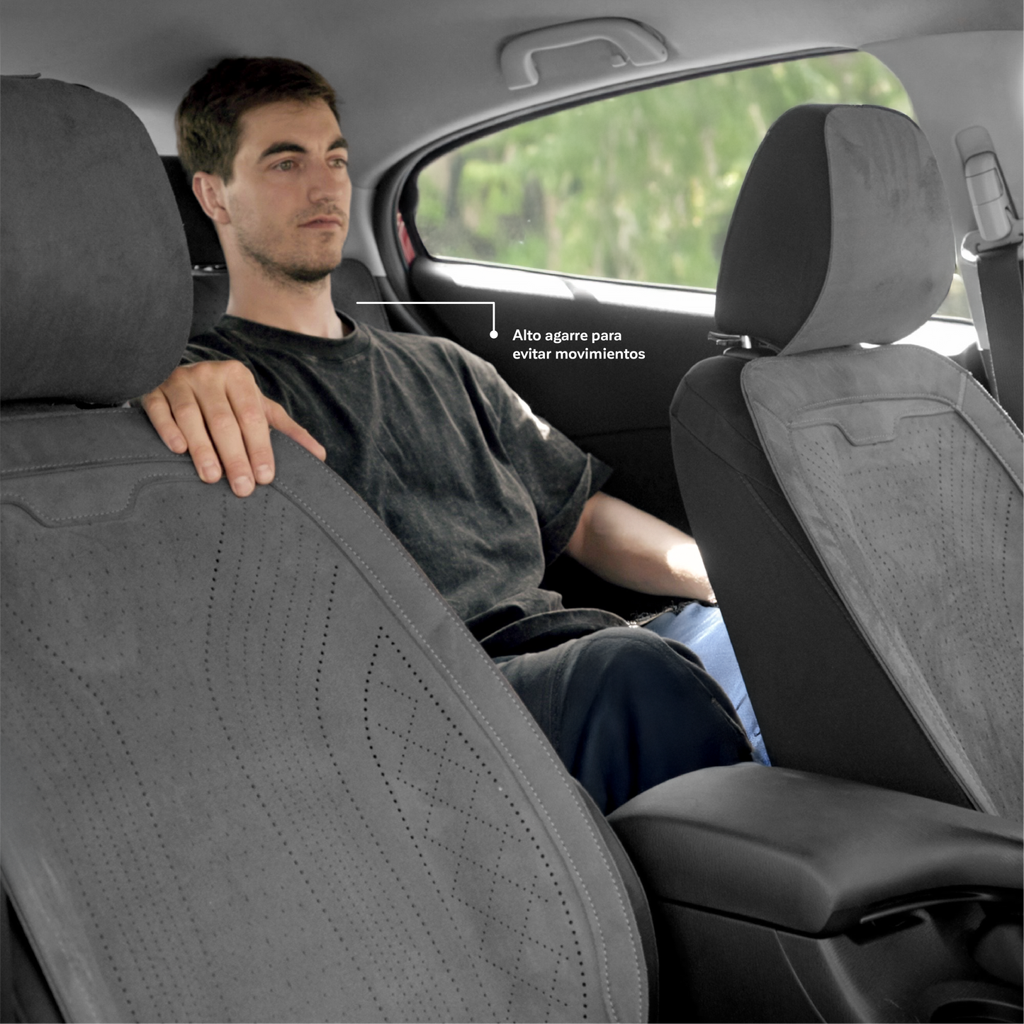Fundas de Asientos para Auto Basic - Set Completo calce perfecto