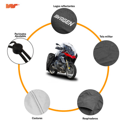 Funda para Moto Impermeable - Deluxe caracteristicas